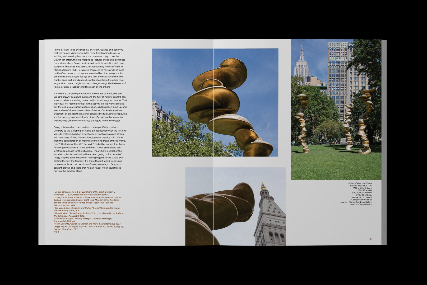 Madison Square Park art program exhibition catalogs
