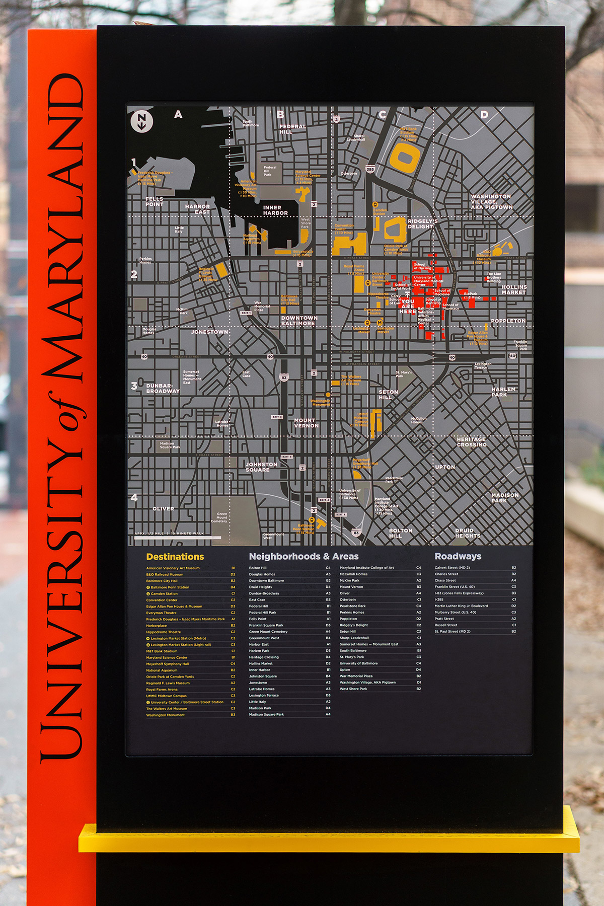 Mapping for The University of Maryland